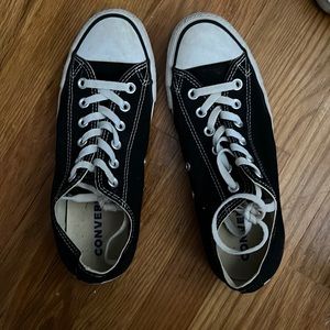 Lowtop black converse